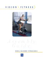 Vision Fitness E3600HRC Assembly Manual preview
