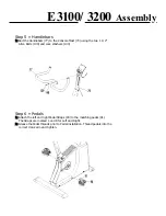 Preview for 7 page of Vision Fitness Fitness Cycle E3100 Assembly Instructions Manual