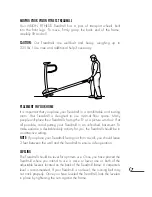 Preview for 11 page of Vision Fitness Platform Treadmill T9700 Runne Owner'S Manual