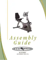 Vision Fitness R2200HRT Assembly Manual preview