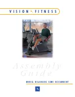 Vision Fitness R2600HRC Assembly Manual предпросмотр