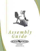 Preview for 1 page of Vision Fitness R2600HRT Assembly Manual