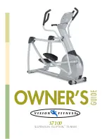 Vision Fitness S7100 Owner'S Manual preview