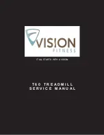 Preview for 1 page of Vision Fitness T60 Service Manual