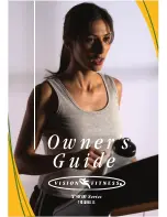 Vision Fitness T9800 Series Owner'S Manual preview