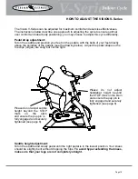 Preview for 10 page of Vision Fitness V-Series Indoor Cycle Owner'S Manual