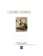 Preview for 1 page of Vision Fitness X6000DA Owner'S Manual