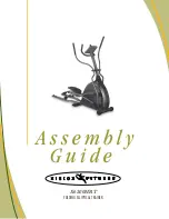 Vision Fitness X6200HRT Assembly Manual preview