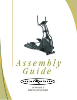 Vision Fitness X6600HRT Assembly Manual preview