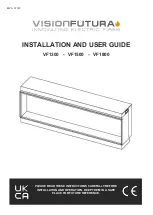 Preview for 1 page of VISION FUTURA VF1300 Installation And User Manual