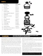 Предварительный просмотр 2 страницы Vision grills KAMADO Owner'S Manual