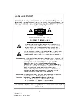 Preview for 2 page of Vision Hi-Tech VC58FHD Instruction Manual