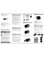 Предварительный просмотр 1 страницы Vision Hi-Tech VC59AHD Quick Installation Manual