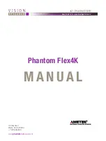 Предварительный просмотр 3 страницы Vision Research Phantom Flex4K Manual