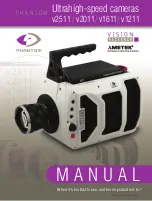 Предварительный просмотр 1 страницы Vision Research Phantom v1211 Manual