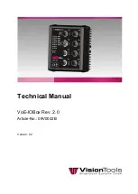 Предварительный просмотр 1 страницы Vision tools 09V0002B Technical Manual