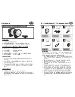 Preview for 2 page of Vision X Cannon CTL-CPZ6 Series Installation Instructions