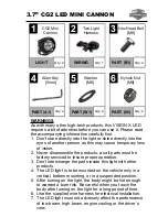 Предварительный просмотр 3 страницы Vision X CG2-CPM310KIT Installation Instructions & User Manual