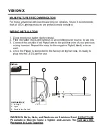 Preview for 4 page of Vision X DURALUX Series Installation Instructions & User Manual