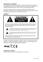 Предварительный просмотр 2 страницы Vision CS-1900 Owner'S Manual