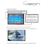 Предварительный просмотр 11 страницы Vision DVR-800-2015 Quick Setup Manual