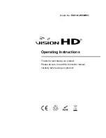 Preview for 1 page of Vision EX0101-W50 Operating Instructions Manual