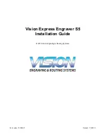 Preview for 1 page of Vision Express S5 Installation Manual