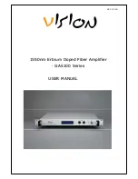 Vision GA5100 Series User Manual preview