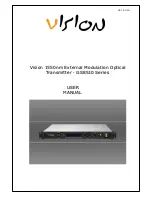 Vision GS8510 Series User Manual preview