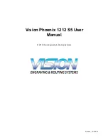 Vision Phoenix 1212 S5 User Manual preview