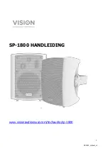 Preview for 43 page of Vision SP-1800 Owner'S Manual