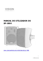 Preview for 57 page of Vision SP-1800 Owner'S Manual