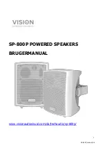 Preview for 21 page of Vision SP-800P Owner'S Manual