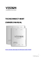 Vision TC2-HDBT Owner'S Manual preview