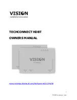 Preview for 1 page of Vision TC2-HDBTRX Owner'S Manual