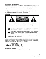 Preview for 2 page of Vision TC2-HDBTRX Owner'S Manual