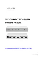 Vision TC3-HDMI14 Owner'S Manual preview