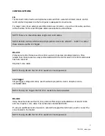 Preview for 5 page of Vision techconnect control 3 Owner'S Manual