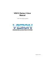 Vision VE810 4 Series User Manual preview