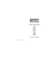 Предварительный просмотр 1 страницы Vision ZD2102IN-5 Installation & Operation Manual