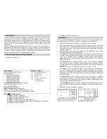 Preview for 2 page of Vision ZS 6101 IN Installation & Operation Manual