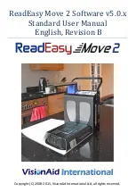 VisionAid International ReadEasy Move 2 Standard User Manual preview