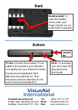 Preview for 2 page of VisionAid HandyReader HD Quick Reference Manual