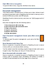 Preview for 20 page of VisionAid ReadEasy Evolve Feature Pack User Manual