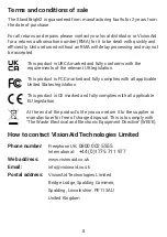 Preview for 8 page of VisionAid StandBright 2 Instructions Manual