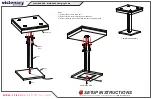 Preview for 1 page of VISIONARY DESIGNS MOD-1454 Setup Instructions