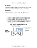 Preview for 2 page of Visionary Solutions AVN200 Quick Start Manual