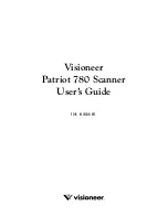 Preview for 2 page of Visioneer Patriot 780 User Manual