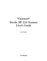 Preview for 2 page of Visioneer Strobe XP 220 User Manual