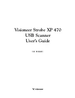 Preview for 2 page of Visioneer Strobe XP 470 User Manual